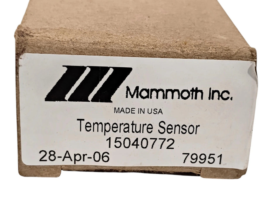 Mammoth 15040772 10K Ohms Curve Z NTC Thermistor Temperature Sensor