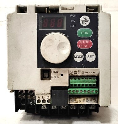 Mitsubishi FR-S540E-0.75K-NA 380-480 V AC 1 HP Transistorized Inverter Drive