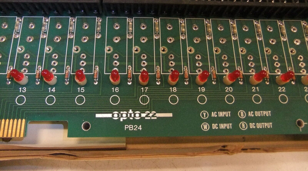 Opto22 PB24 Quad Pack Mounting Rack