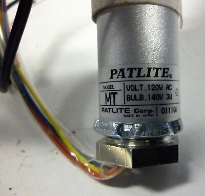 Patlite MT-412-RAGB Red/Amber/Green/Blue Super Slim Stack Light
