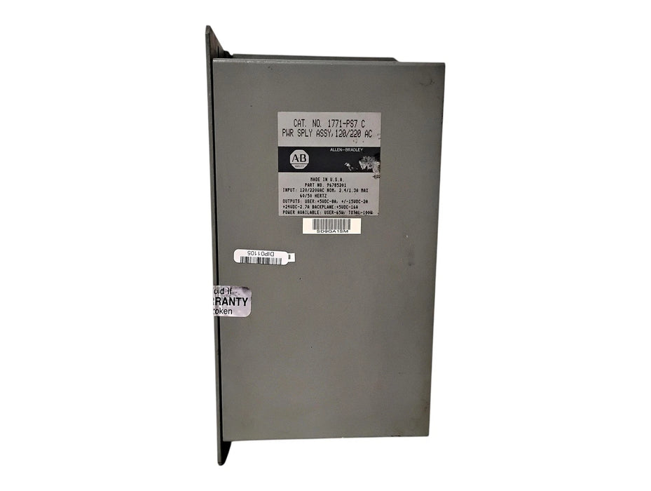 Allen-Bradley 1771-PS7 Ser C 120/220 V AC Power Supply