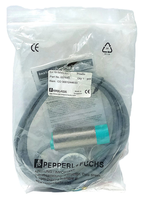Pepperl Fuchs CJ10-30GM-WS 037645 20-253 V AC Capacitive Sensor