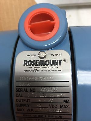 Rosemount 1151GP4E22M1B3 Transmitter
