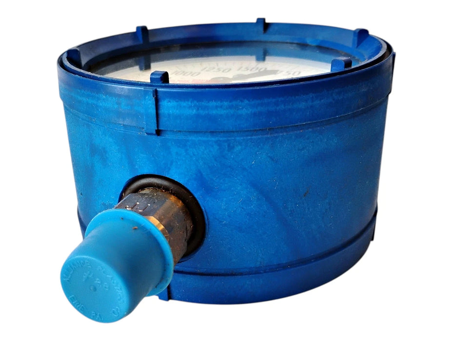 Helicoid J4J2J1A0R0000 1/2" NPT 0-3000 PSI Pressure Gauge