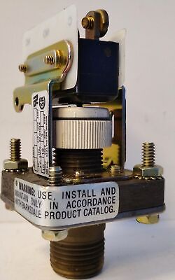 Barksdale E1S-H250-BR 125/250/480 V AC 10-250 PSI Pressure Switch