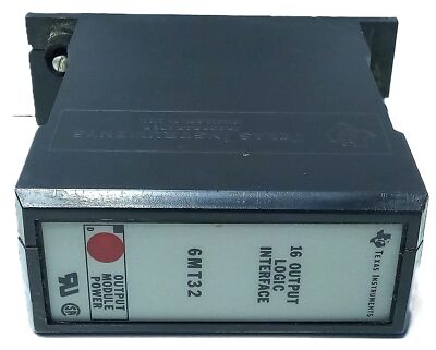 Texas Instruments 6MT32 16 Point PLC Output Module