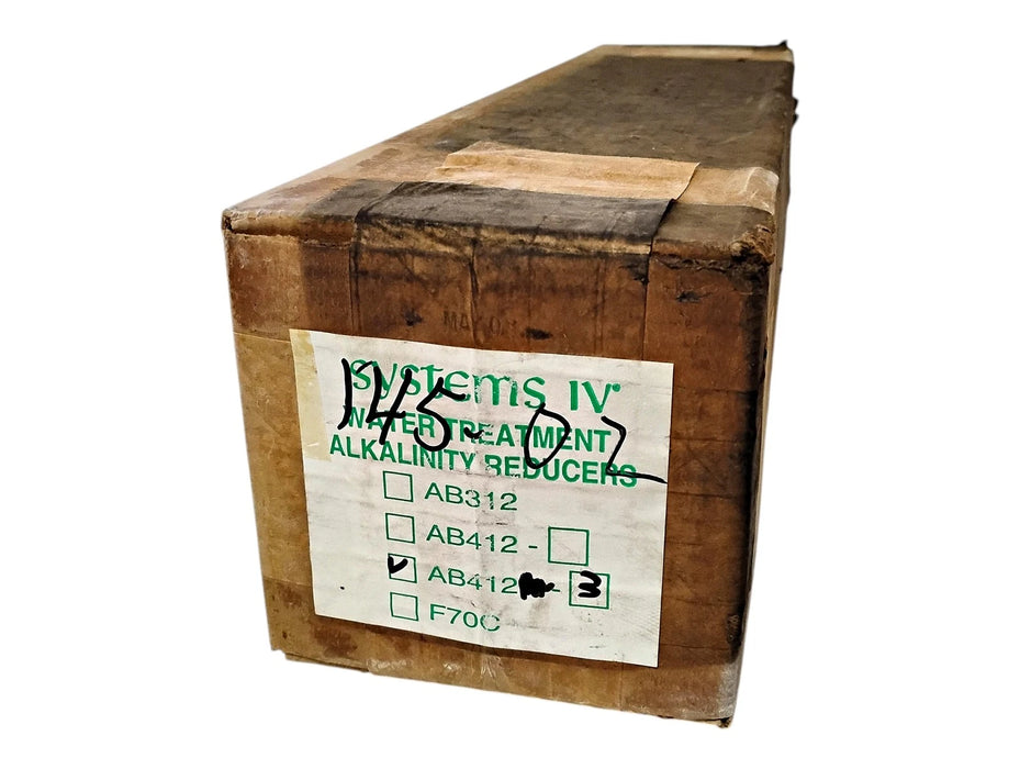 Systems IV AB412-3 AB412R-3 125 psi 100 Deg F 220 GPH Red Alkalinity Reducer
