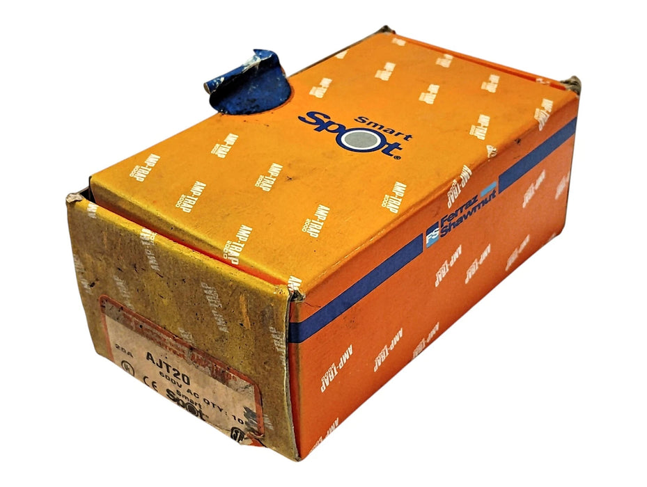 Ferraz Shawmut AJT20 SMARTSPOT 600 V AC 20 A Current-Limiting Time-Delay Fuses