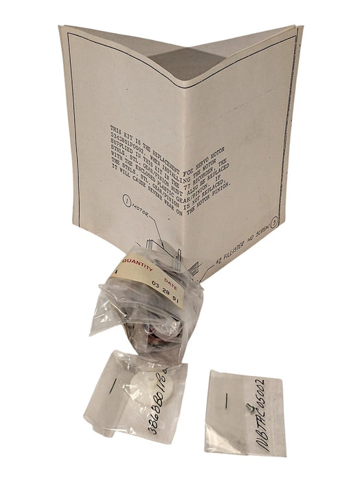 Babcock Wilcox 4777B06G0001 Replacement kit for Servo Motor 5343B01P0002