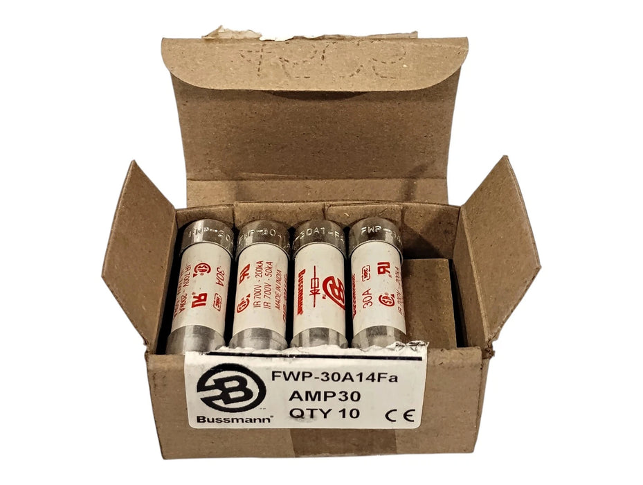 Bussmann FWP-30A14FA 700 V AC 30 A Current-Limiting Very Fast-Acting Fuse