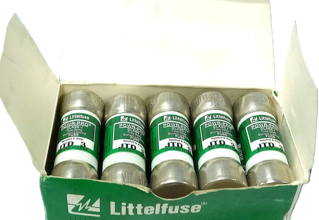 Littelfuse JTD 3 600 V AC 3 A Class J Current-Limiting Time-Delay Fuses