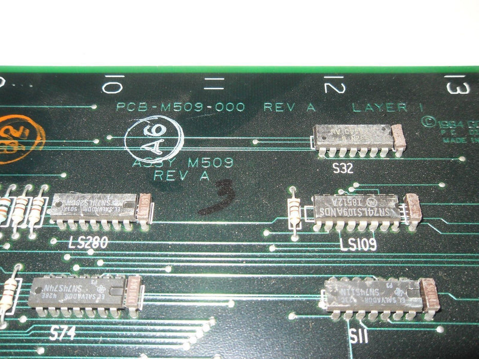 1 Gould MODICON AS-509P-005 REV A3 MEMORY BOARD