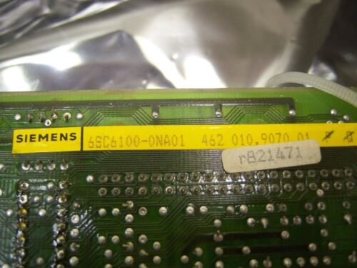 Siemens Control Board 1AXIS 6SC6-100-0NA01 Analog