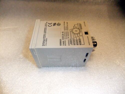 Omron Time Delay Relay H3CA-A 24 to 240VAC/12 to 240VDC NO BOX