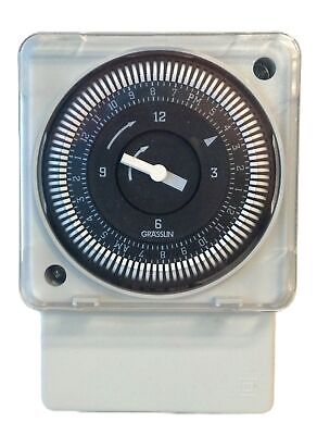 Grasslin MIL72ASTUZ-120 120 V AC 24 Hour Timer Switch