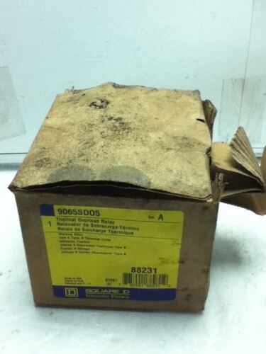 Square D 9065SD05 SERIES A THERMAL OVERLOAD RELAY