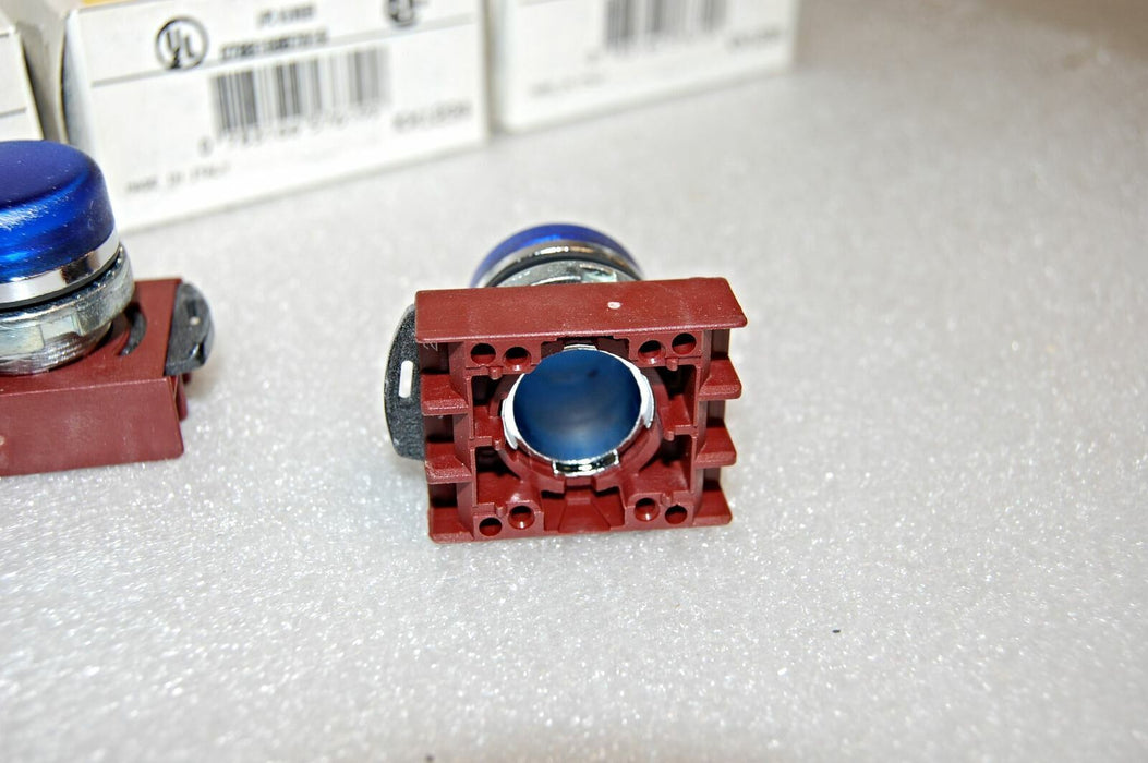 GE P9CLLD Blue Pilot Light Lot Of 5