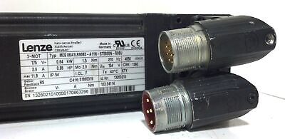 Lenze MCS06I41LRS0B0-A11N-ST5S00N-R0SU 2.9 A 175 V 0.86 HP 4050 RPM Servo Motor