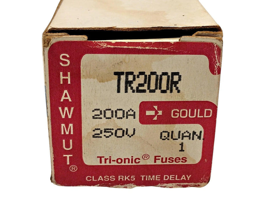Ferraz Shawmut TR200R 250V AC/DC 200A Current-Limiting Time-Delay Fuse