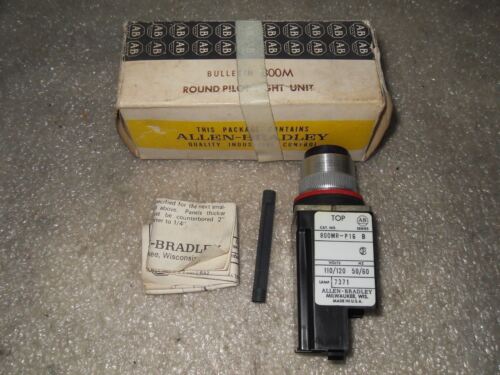 1 Allen-Bradley 800MR-PT16B BLUE ROUND PILOT LIGHT