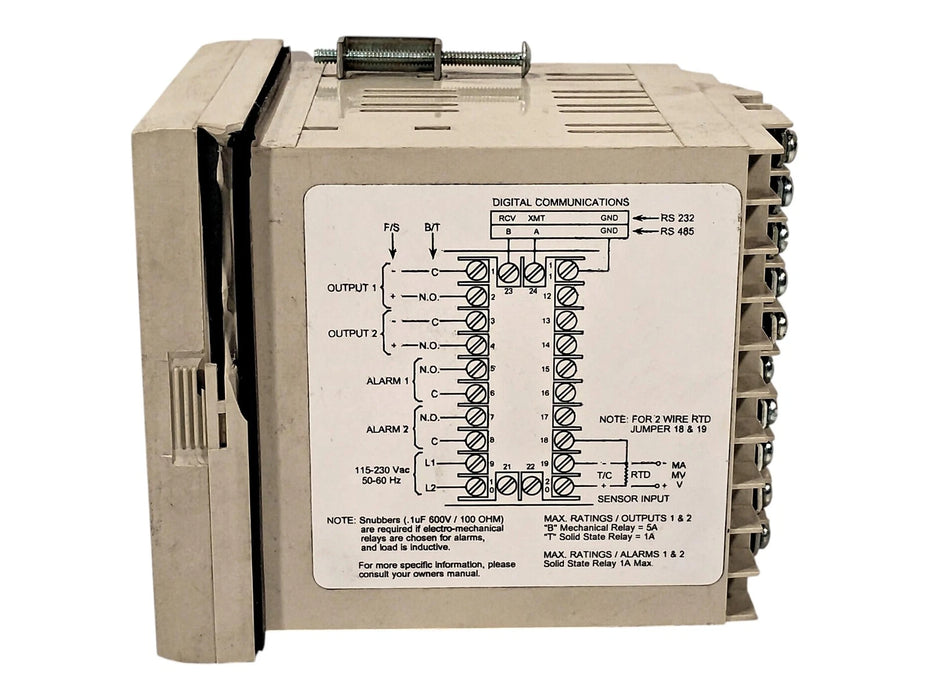 Athena Controls 25L3F000000 XT25 115/230 V AC 4-20 mA Temperature Controller