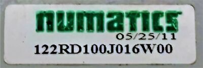 ASCO Numatics 122RD100J016W00 Double Pneumatic Regulator Unit