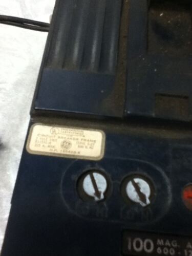 GE TFK236200 3P 100A Circuit Breaker w/Shunt Trip