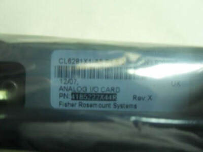Fisher Rosemount 41B5222X44R Analog I/O Module