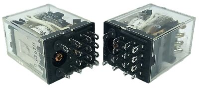 Omron MY4N-D2-DC24 24 V DC Plug-in Miniature Ice Cube Power Relay