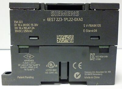 Siemens 6ES7223-1PL22-0XA0 PLC Input & Output Module