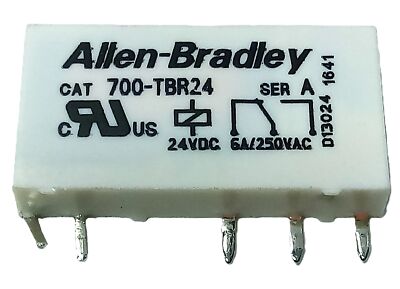 Allen-Bradley 700-TBR24 24V DC/250 V AC Solid State Relay for Auxiliary Contact