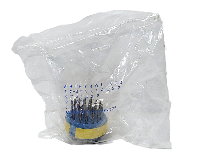 Amphenol 97-28-12P 10-825814-12P Circular Connector Insert