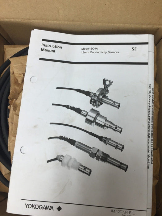 Yokogawa Sc4A-S-PR-NN-010-10-T1 Sensor