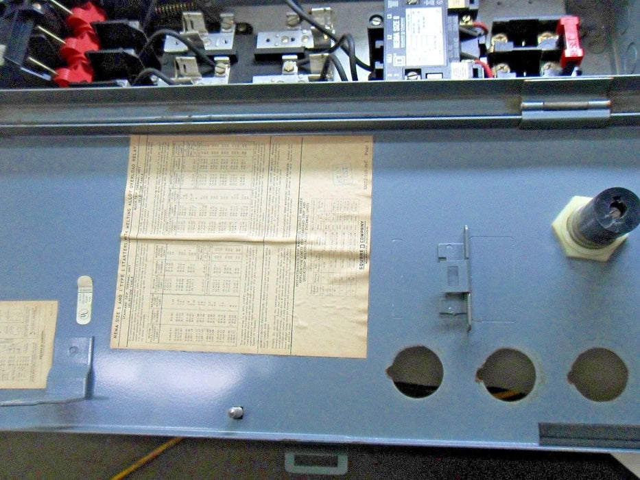 Square D 8538-Sbg-13 AC Combination Starter