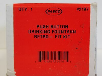 PASCO 2197 Push Button Drinking Fountain Retro Fit Kit