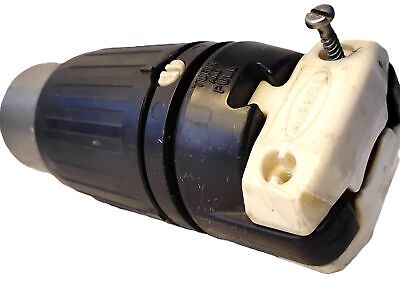 Hubbell HBL3765C 250 V DC / 600 V AC 50 A 3 P 4-Wire Twist Lock Plug