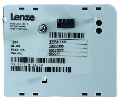 Lenze Americas EMF2113IB 24 V DC 9-pin PLC Communications Module