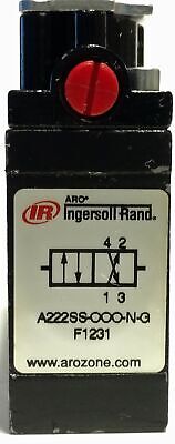 Ingersoll Rand A222SS-OOO-N-G Manual Air Control Valve