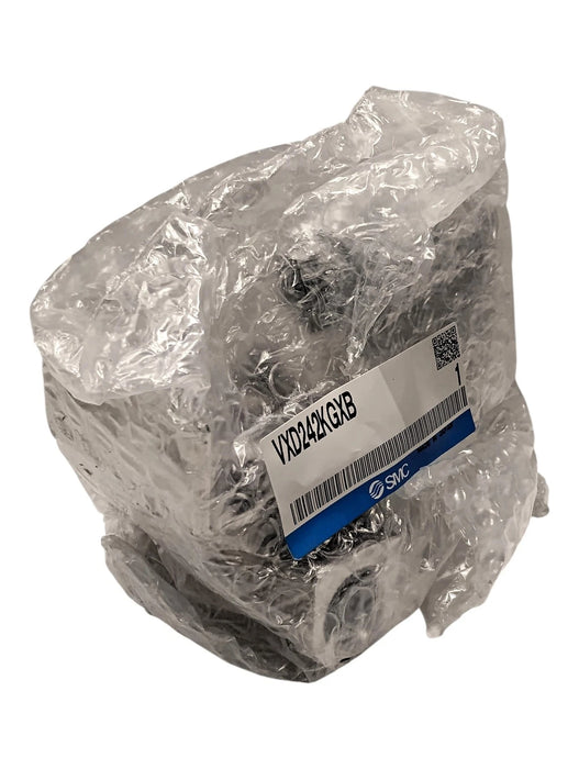 SMC VXD242KGXB Stainless Steel Solenoid Valve w/ 24 V DC Coil