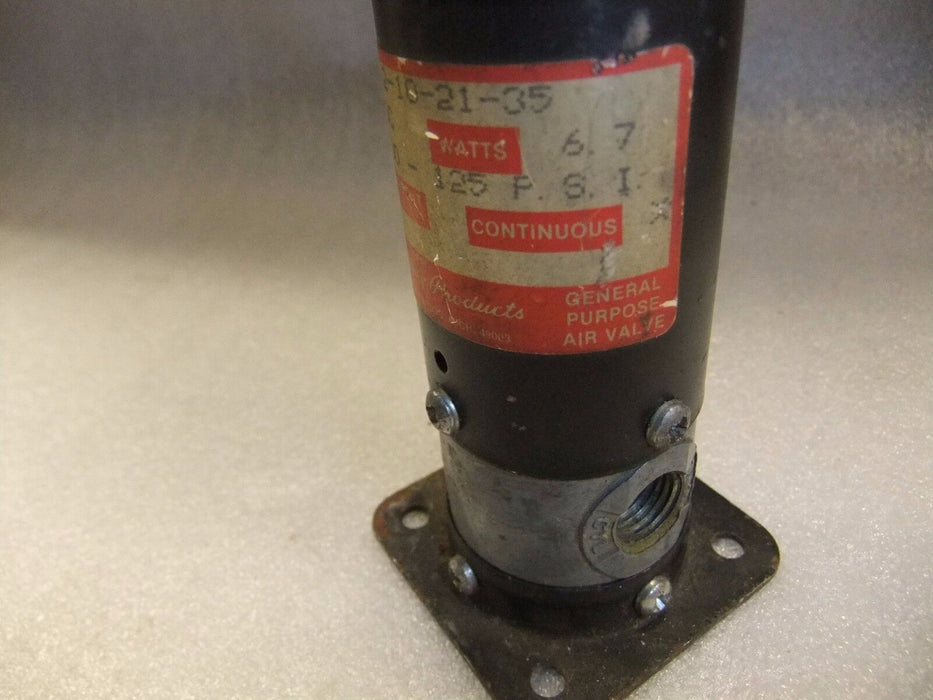 Humphrey Valve 250E1-2-10-21-35 24 VDC 30-125 PSi