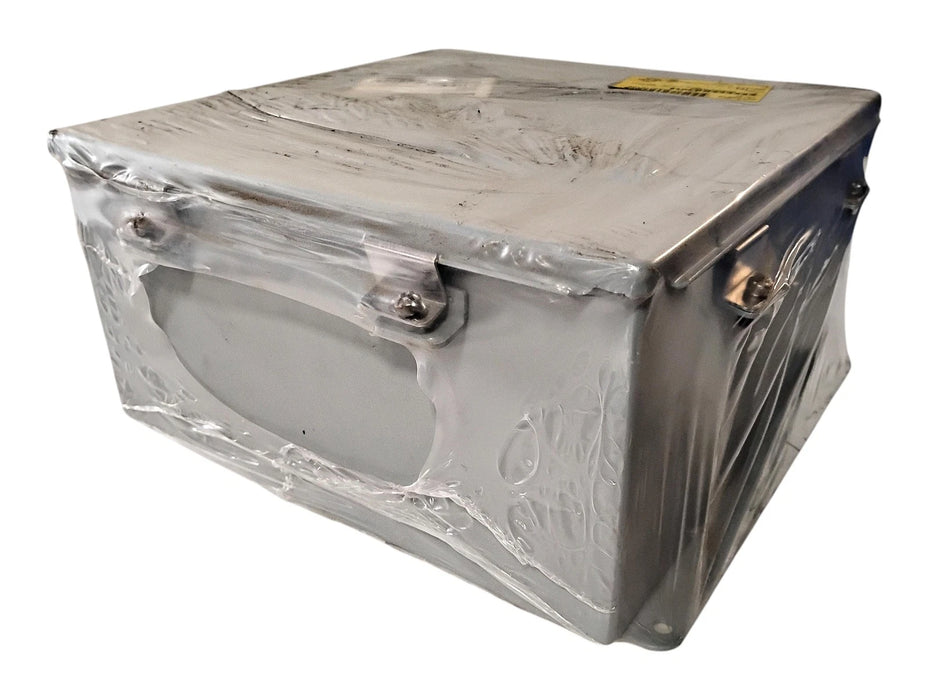 Hoffman A-1212CHNF 55480 12" x 12" x 6" Continuous Hinge Junction Box