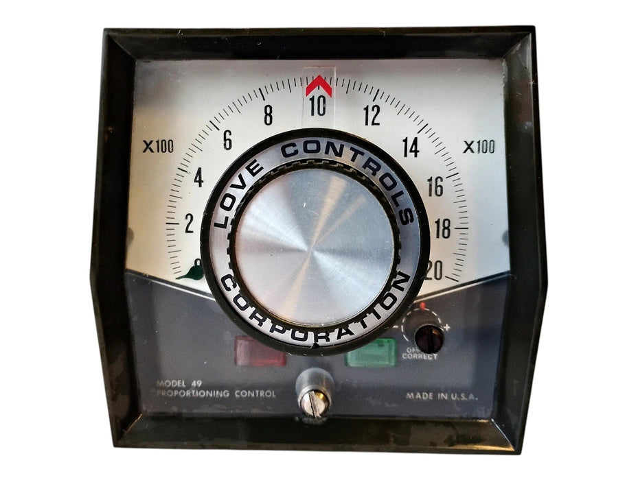 Love Controls Model 49 0-2000 F Proportioning Temperature Controller