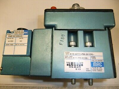MAC ValvesS MV-A1C-A111-PM-501DB SOLENOID VALVE