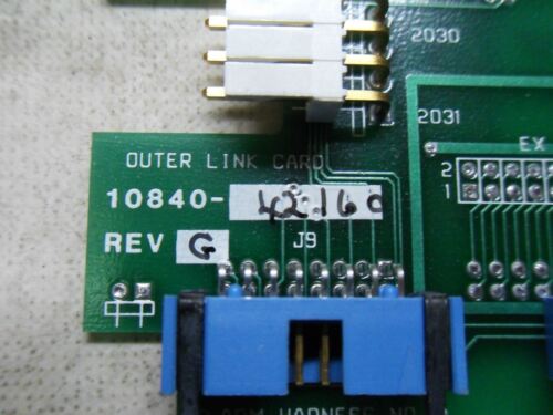 1 ADEPT TECHNOLOGY 10840-42160 REV G OUTER LINK CARD