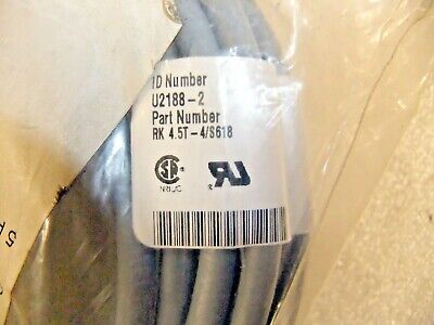 Turck Rk 4.5T-4/S618 Cable 5 Pole (Ametek