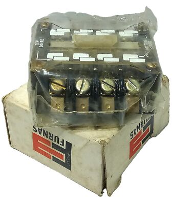 Furnas 46ZB40 300 V AC Class 46 Contact Block for Industrial Control Relay