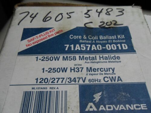 1 Advance Ballast 71A5740-001D Ballast
