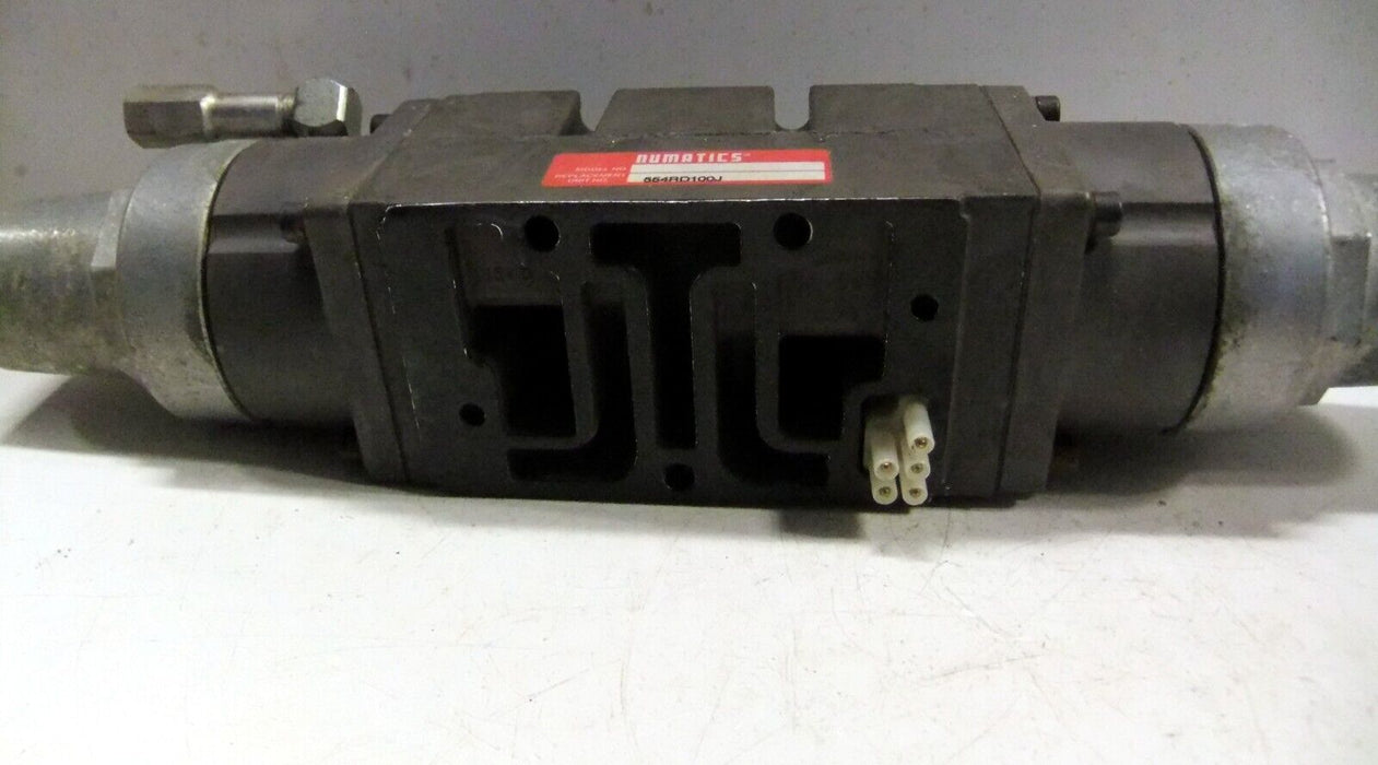 Numatics 554RD100J Control Valve Double Sided with Gauges