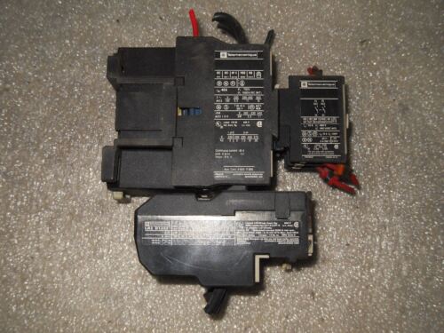 1 TELEMECANIQUE LC1 D25 10 CONTACTOR W/ LR2-D1322 & LA1-DN20