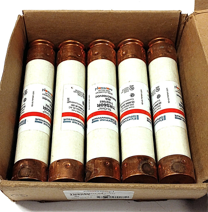 Ferraz Shawmut TRS60R 600VAC/300VDC 60 A Current-Limiting Time-Delay Fuses